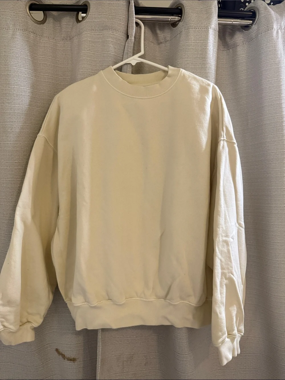 MATE the Label Cream Crewneck Sweatshirt - Picture 2 of 5
